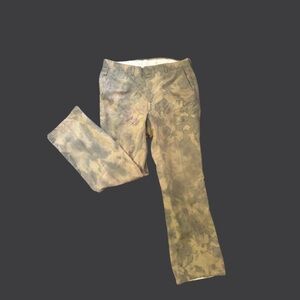 Vintage Menswear Camo Dye Pant - redesigned by local Nashville artist